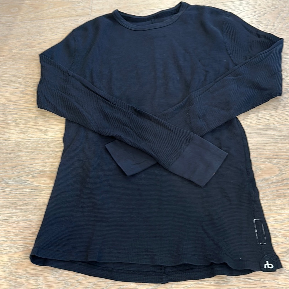 Rag & Bone black thermal shirt